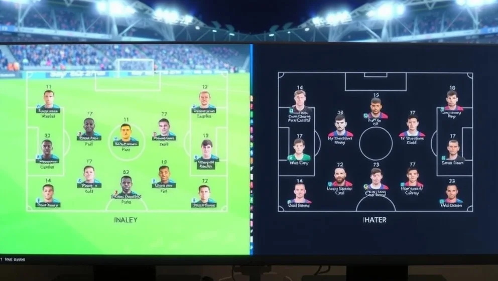 Everton mot Tottenham laguppställning